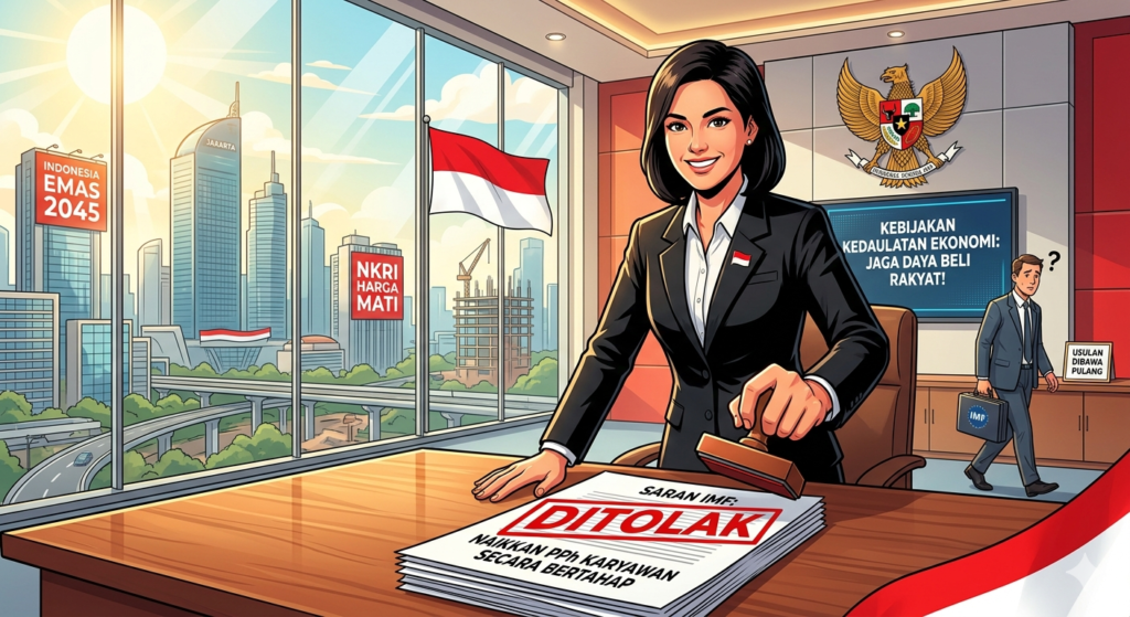 Kedaulatan Ekonomi Terjaga: Pemerintah Tegas Tolak Dikte IMF Naikkan Pajak Karyawan!