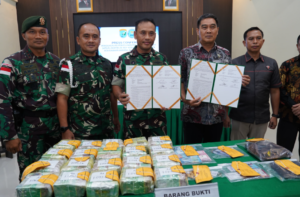 TNI Gagalkan Penyelundupan 21,4 Kg Sabu di Perbatasan RI–Malaysia